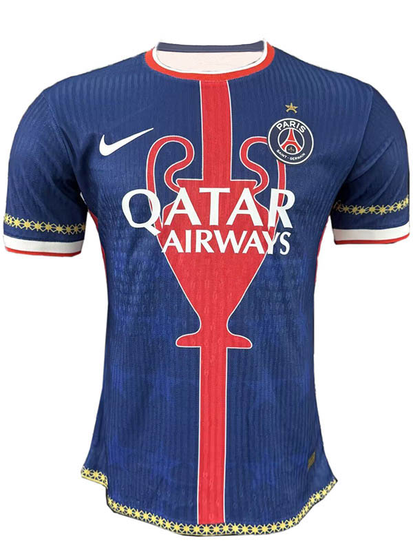 Paris saint-germain maillot spécial psg uniforme de football hommes bleu marine rouge kit de football hauts chemise de sport 2025-2026